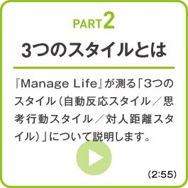 【PART2】3つのスタイルとは
