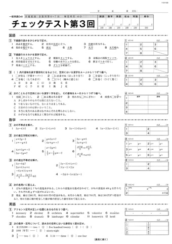 チェックテスト